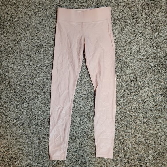 Carbon38 Leggings Small Pink High Rise Pants Athletic Women's Pants Pre-Owned - Picture 1 of 3